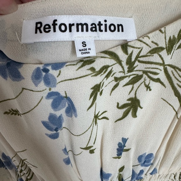 Reformation White Floral Dress - Picture 2 of 3